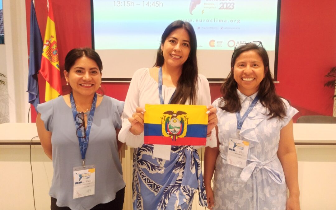 Gestionamos la continuidad del financiamiento de la Unión Europea para la edificación sostenible en Galápagos, durante el Encuentro de Eficiencia Energética 2023