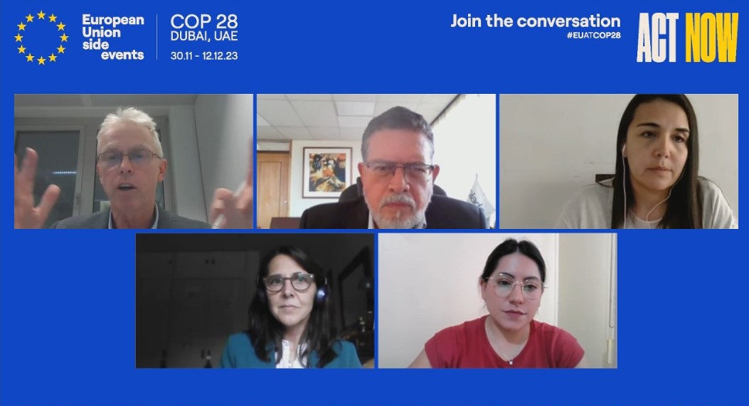 Proyecto Living Lab para la Construcción Sostenible de Galápagos se presenta en la COP28