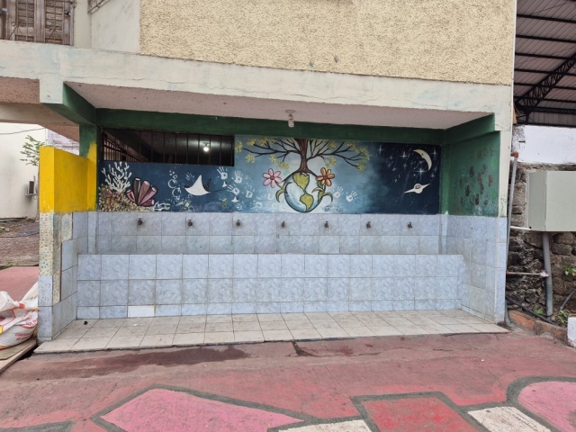 Sistema reuso de agua 2 lavabos